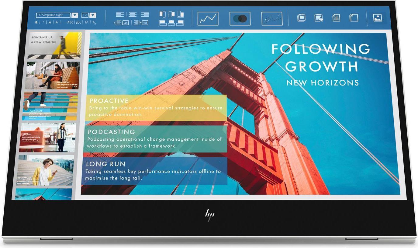 HP E-Series E14 G4 Computerbildschirm 35,6 cm (14") 1920 x 1080 Pixel Full HD LED Weiß (1B065AA#AC3)