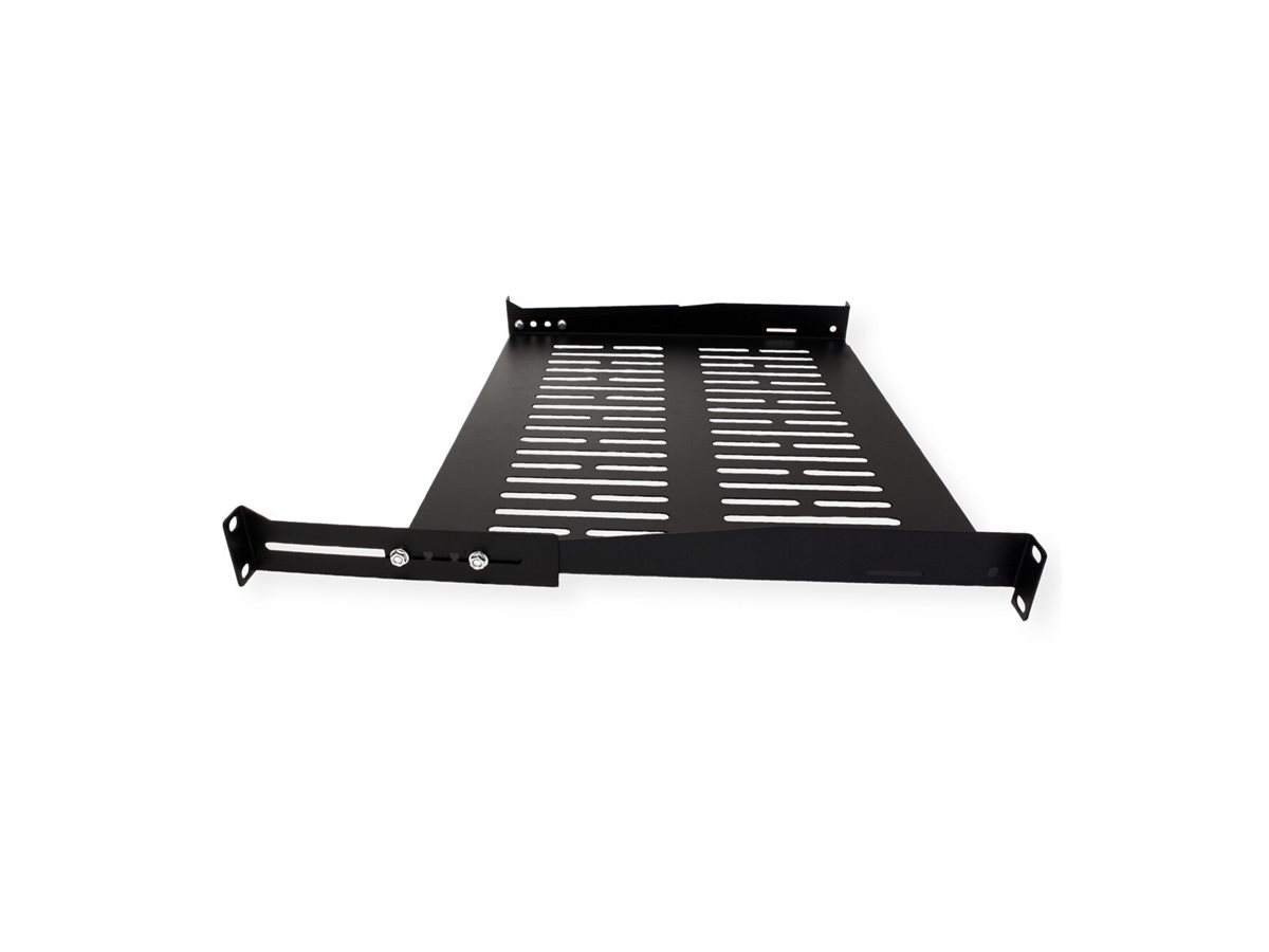 VALUE Fachboden 19" 1HE 485 x 350 mm Schwarz