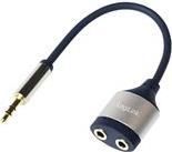 Logilink Audio adapterCouples,3,5mm stereo splitter-retail (CA1100)