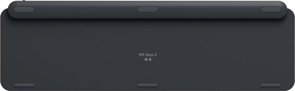 Logitech MX Keys S Kabellose Tastatur Bluetooth LE US-Englisch Graphite