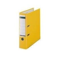 Leitz Plastic Lever Arch File A4 80mm 180° Yellow Gelb (1010-50-15)