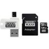 Speicherkarte mit Adapter und GoodRam Alles in einem M1A4-1280R12-Kartenleser (128 GB; Klasse 10; Adapter, MicroSDHC-Kartenleser, Speicherkarte) (M1A4-1280R12)