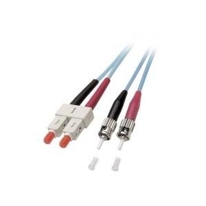 EFB-Elektronik Duplex Jumper SC-ST 50/125µ, OM3, LSZH, aqua, 3.0mm, 20m Hersteller: EFB Elektronik (O7353.20)