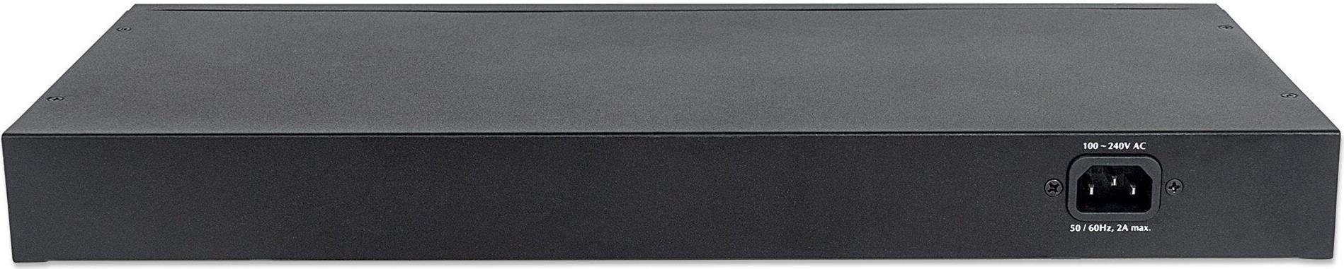 Intellinet 16-Port Gigabit Ethernet PoE+ Switch 16 x 10/100/1000 (PoE+) Schwarz
