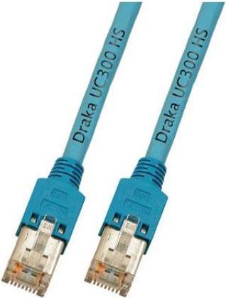 EFB-Elektronik RJ45 Patchkabel Cat.5e SF/UTP LSZH Draka UC300 TM11 blau 3m Hersteller: EFB Elektronik (K8014.3)