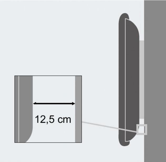 TECHLY Wandhalterung für LCD TV LED 13\"-37\" schwarz