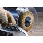 3M Radialbürstenscheibe Bristle Brush K.80 D.150mm B.12mm 3M m.Adapter (27606)