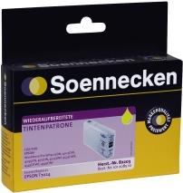 SOENNECKEN Tintenpatrone 82203 wie Epson C13T70244010 T7024 gelb (82203)