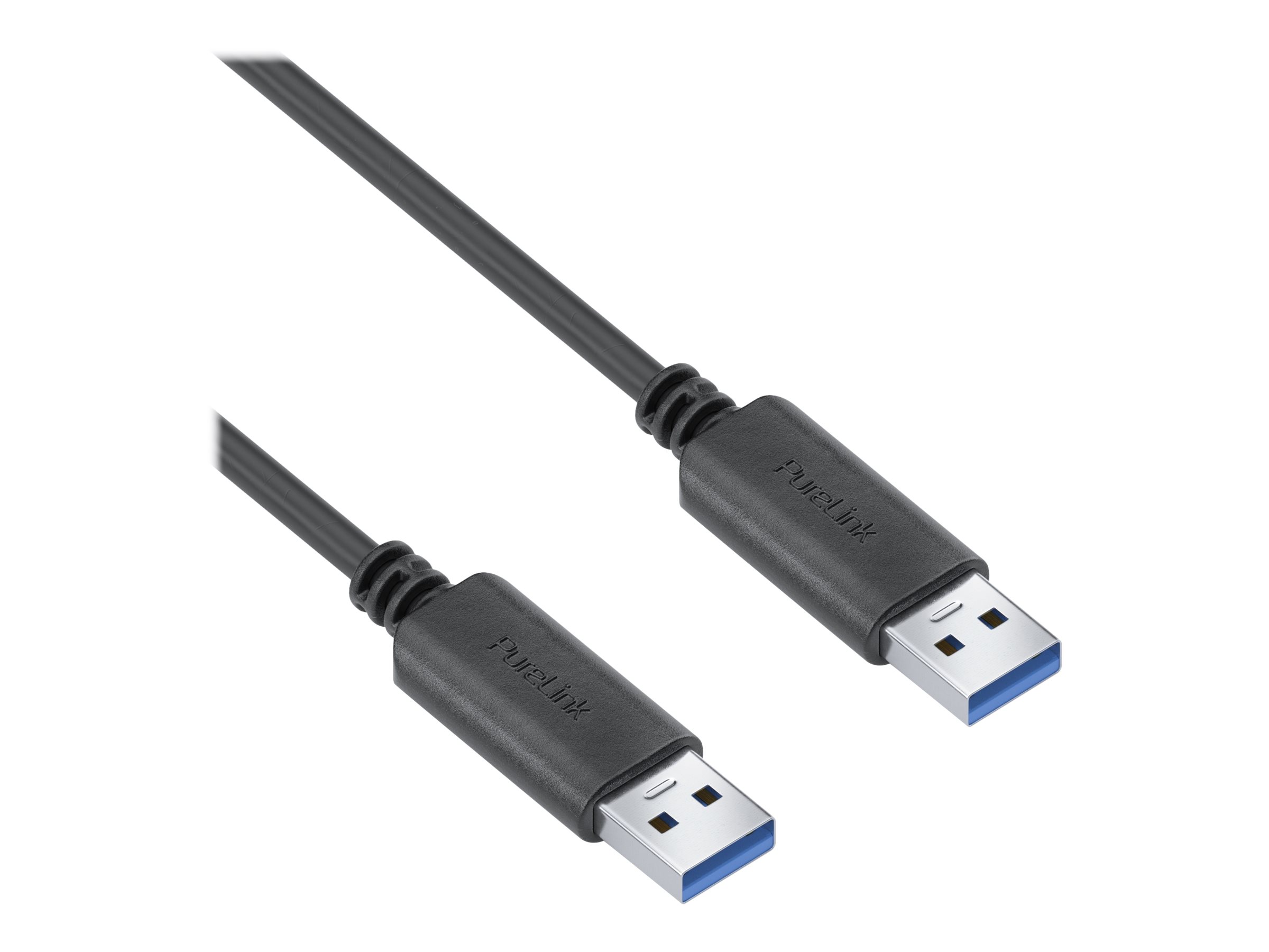 PureLink iSeries Premium USB-A auf USB-A Kabel USB 3.1 Gen 1 2 m Schwarz
