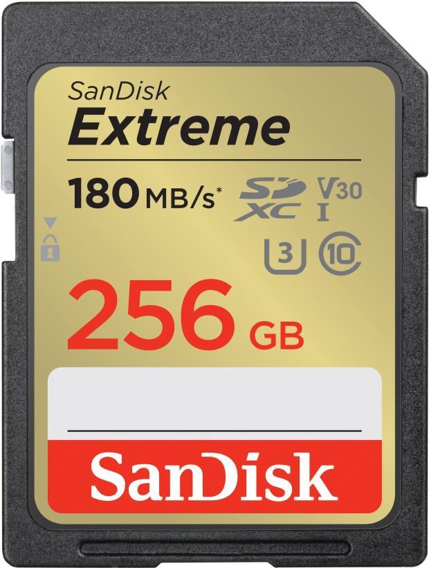 SanDisk Extreme Flash-Speicherkarte (SDSDXVV-256G-GNCIN)