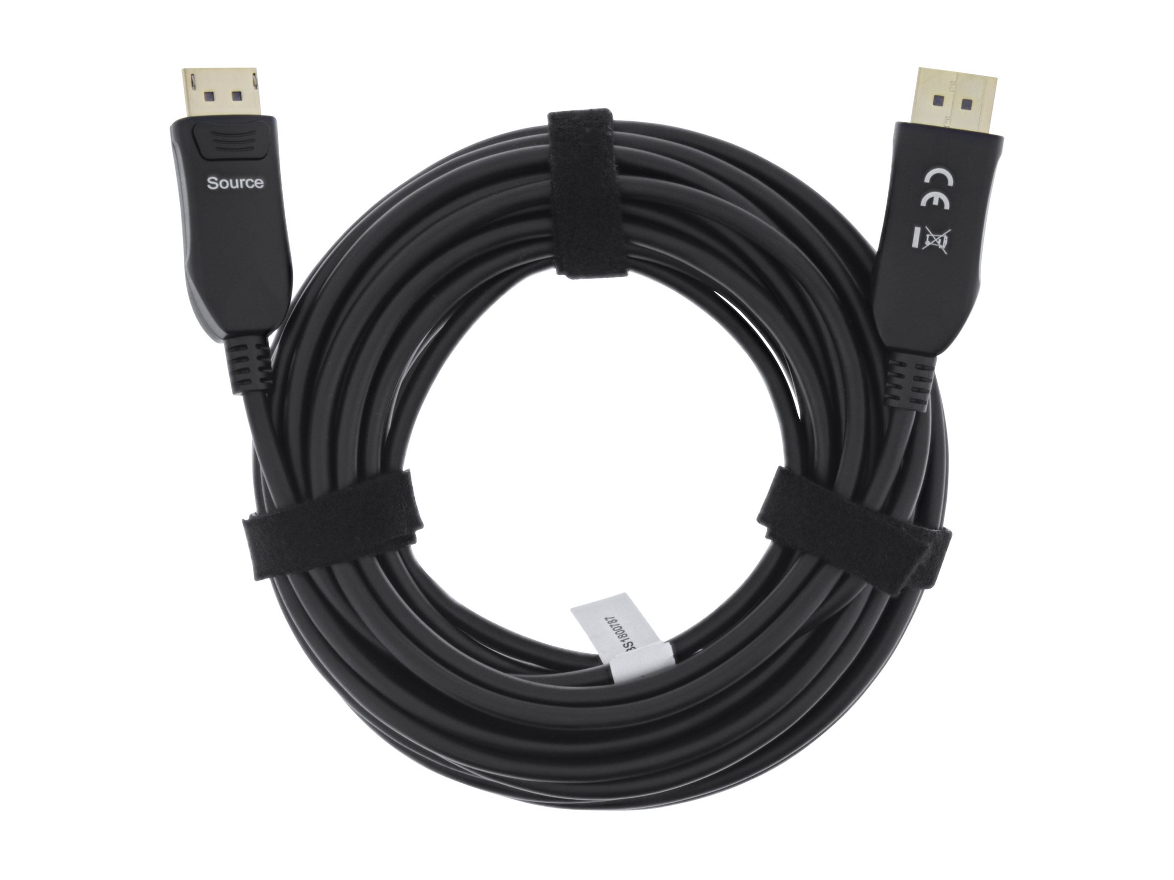 InLine DisplayPort 1.4 AOC Kabel 8K4K 15 m Schwarz