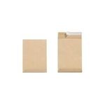 herlitz Faltenversandtasche, DIN B4, ohne Fenster, braun haftklebend, Natron-Recycling-Kraftpapier, 130 g-qm (797514)