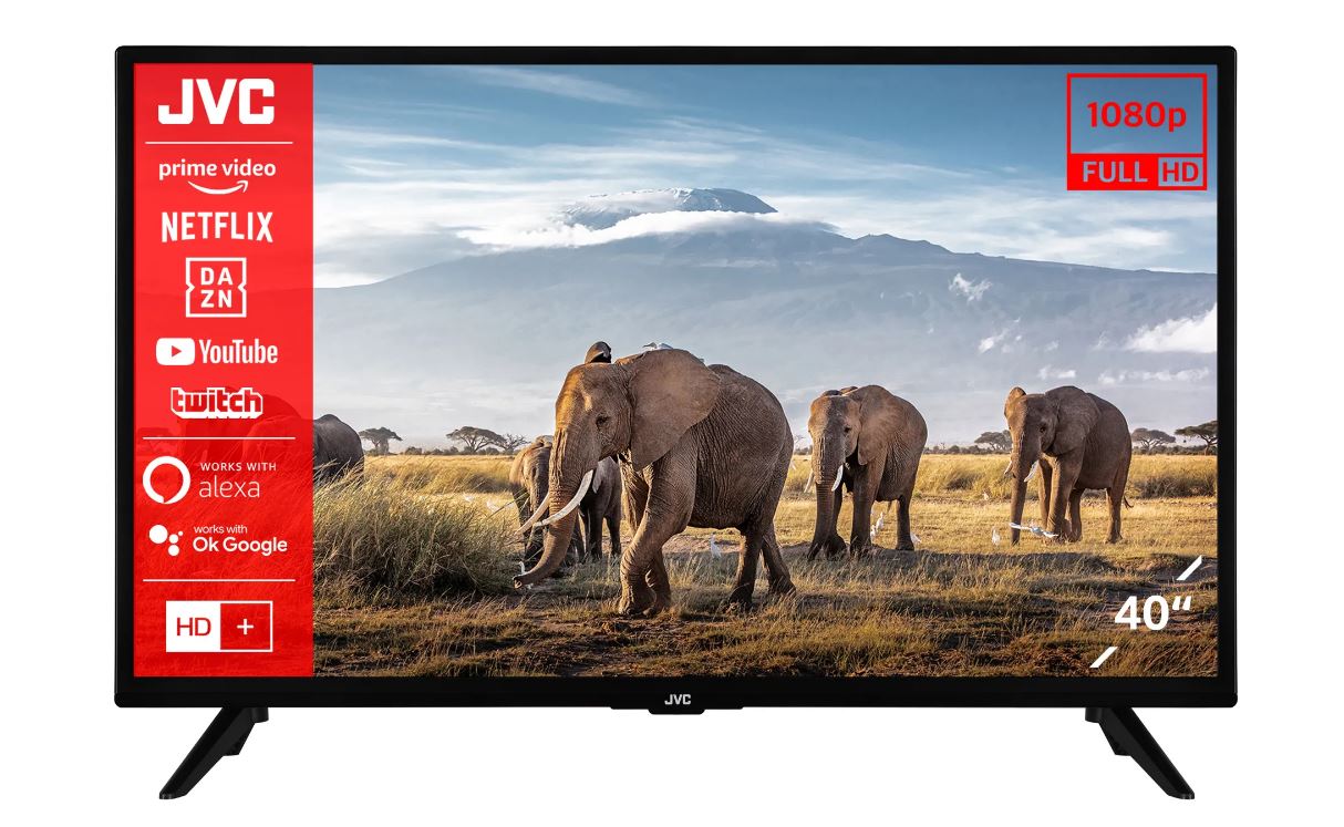 JVC LT-40VF3056 101,60cm (40")  Fernseher / Smart TV (Full HD, HDR, Triple-Tuner) [Energieklasse E] (LT-40VF3056)