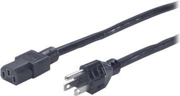 APC 8ft Power Cord NEMA 5-15P (AP9893)
