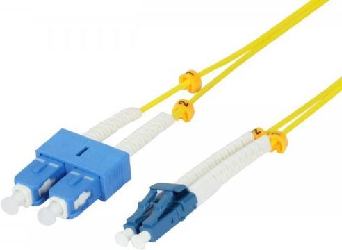 Synergy 21 S217035 Glasfaserkabel 5 m 2x LC 2x SC OS2 Blau (S217035)