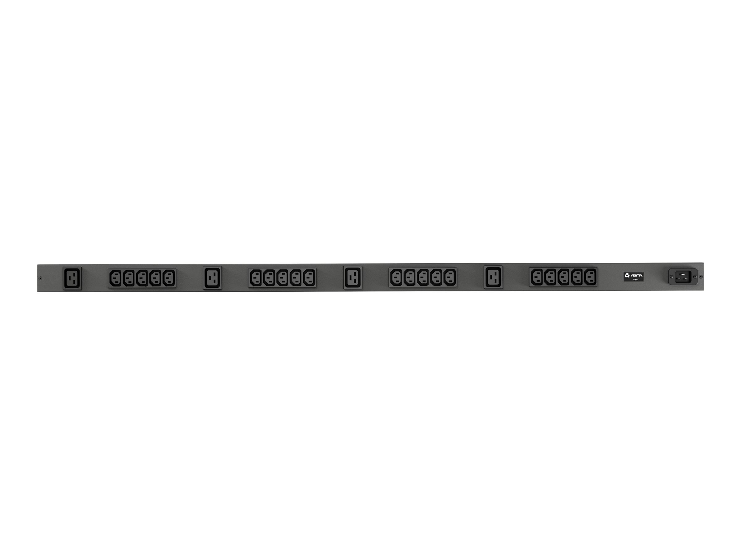 Vertiv Geist Basic VP7552 rPDU 0U C20 230V 16A 20x C13 4x C19 Schwarz