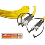 Lightwin High Quality Duplex LWL Patchkabel, SM, FC - ST LWL Patchkabel (LDP-09 FC-ST 20.0)