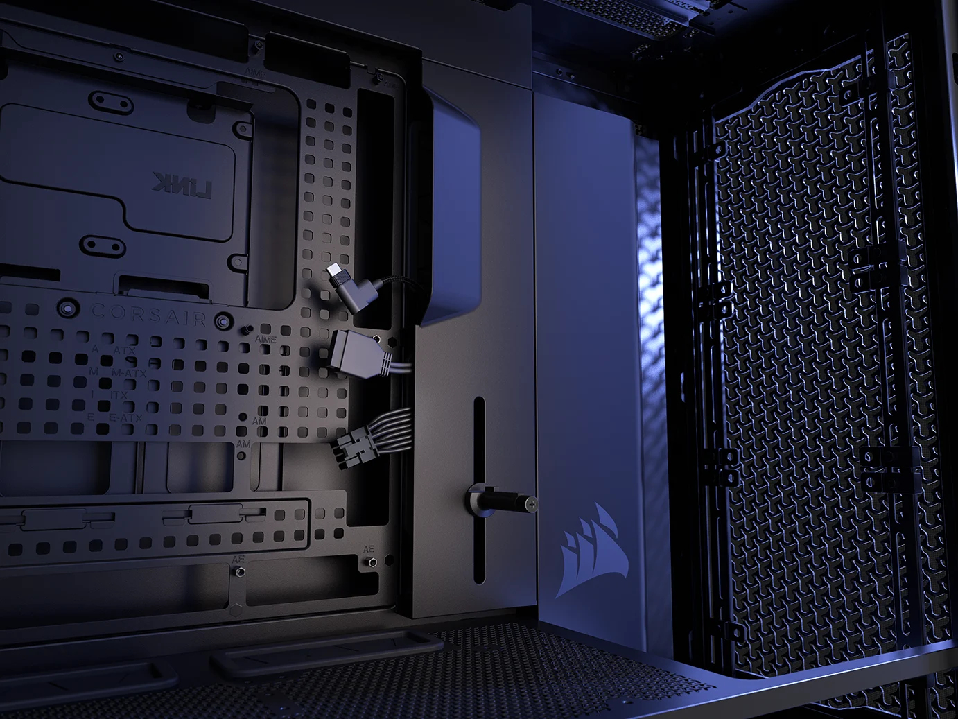 Corsair FRAME 5000D RS ARGB Airflow Mid Tower Gehäuse Schwarz