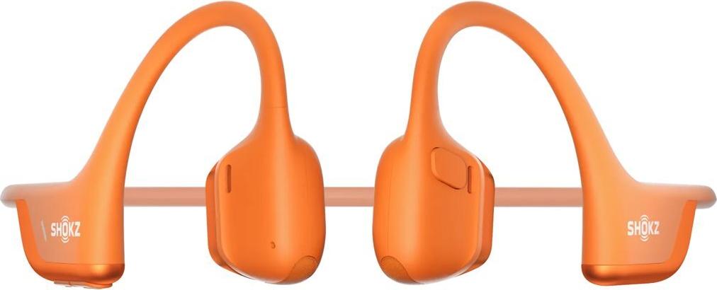 Shokz OpenRun Pro 2 Mini Bluetooth Ohrbügel-Kopfhörer mit Mikrofon Orange