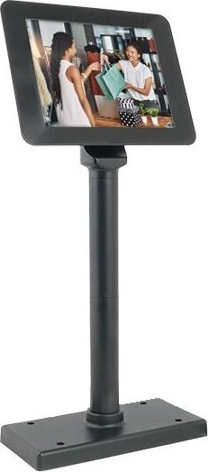 ARTDEV SD800-USB-C - 8' Kassenmonitor, True Flat Display, USB-C DisplayPort-Alt-Modus (Thunderbolt)... (SD800-C)