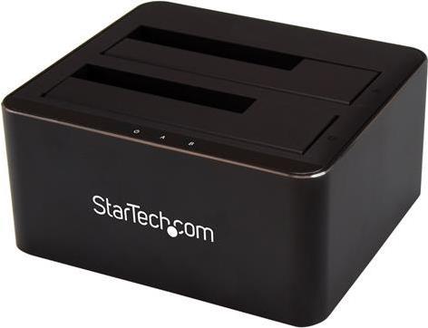 StarTech.com SATA Festplatten Dockingstation für 2x 2,5/3,5 SATA SSDs/HDDs (SDOCK2U33V)