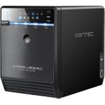 Fantec QB-35U31R Festplatten-Wechselgehäuse 4x SATA USB 3.1 Gen 2 Tower Schwarz (2124)