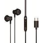 CONCEPTRONIC Headset Ohrhörer USB-C/Mikro/Ergono./+ 1.20m sw (BRENDAN04B)