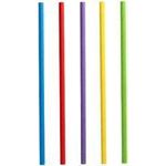 100 PAPSTAR Strohhalme pure farbsortiert (88481)