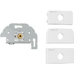 Kindermann 7456000411 3,5 mm Silber - Weiß Steckdose (7456000411)