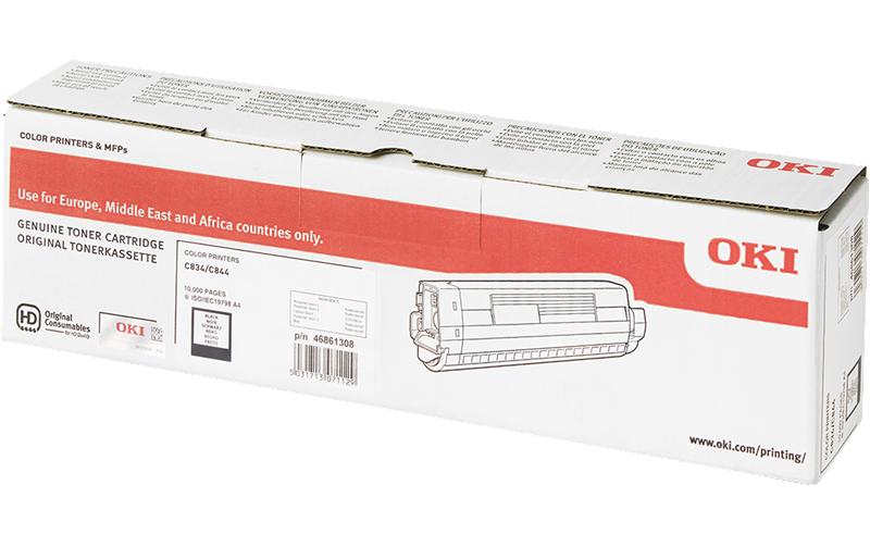 OKI 46861308 Original Tonerkartusche Schwarz
