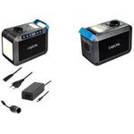 LogiLink Mobiles Ladegerät/Powerstation, 300 Watt, schwarz Anschlüsse: 1x AC, 1X DC, 4x USB-A, 1x USB-C (PD) Anschluss, - 1 Stück (PPS0301)