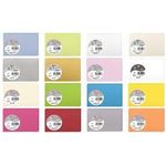 Pollen by Clairefontaine Briefkarte 82 x 128 mm, salbeigrün 210 g/qm, Maße: 82 x 128 mm, pH-neutrales Papier, säurefrei - 1 Stück (1470C)