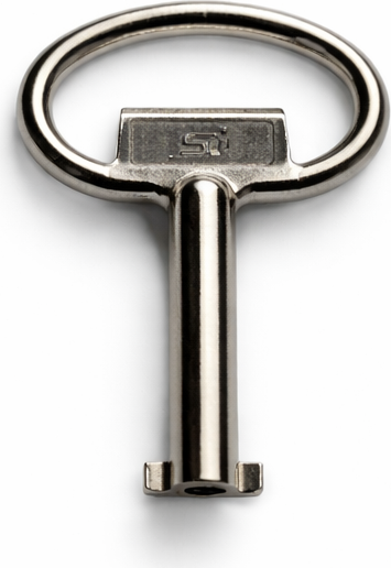 DSIT Extra Schlussel für die Türen von einem 6HE Outdoor Serverschrank zur Wandmontage (Inkl. Ersatzschlüssel) (DS-KEY-OUT-6U)