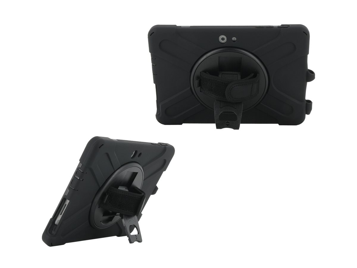 Mobilis All in Case Tablet-Schutzhülle für Microsoft Surface Go 4/3/2/1 10,5" Silikon Schwarz