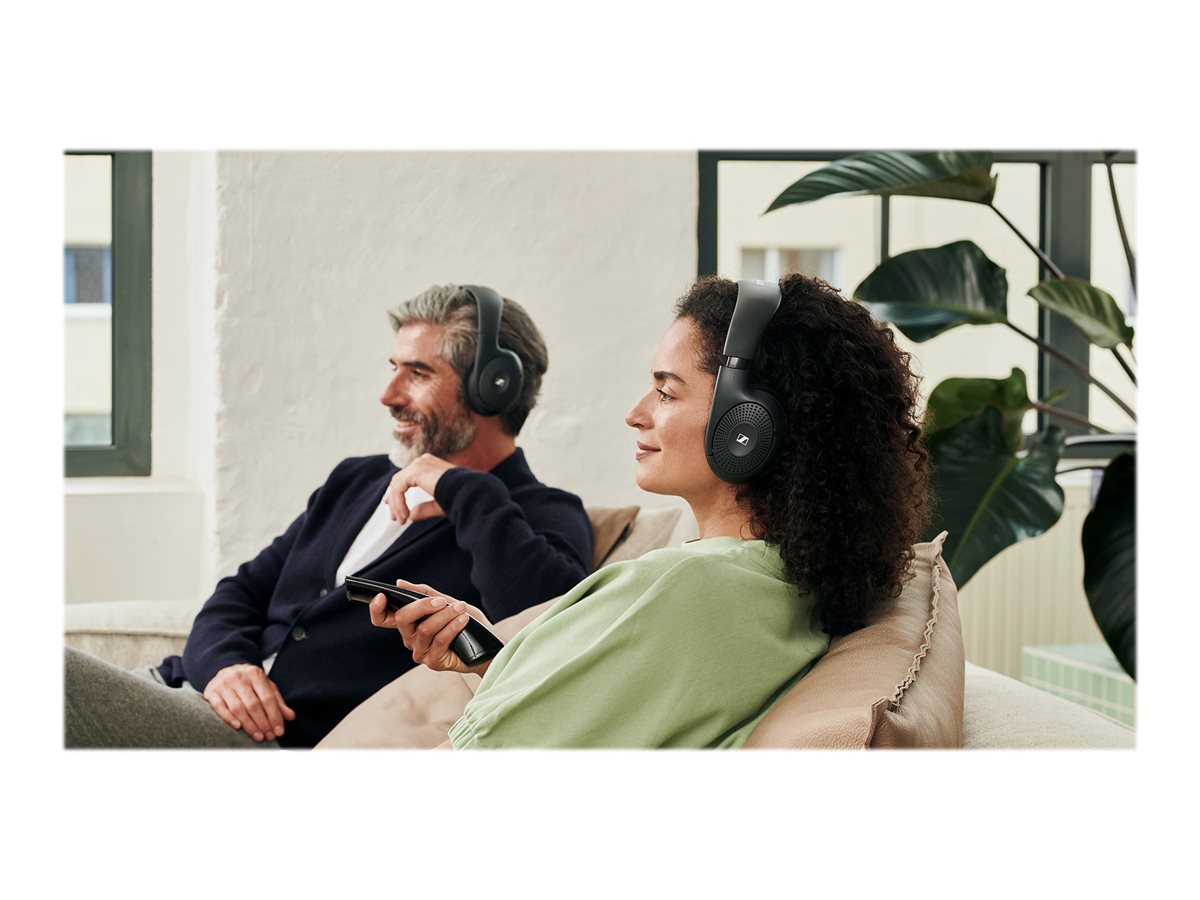 Sennheiser RS 120-W On-Ear Bluetooth Kopfhörer Kabellos Schwarz