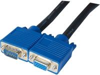 EXERTIS CONNECT Premium S-VGA Verlängerungskabel , 15,0 m Premium S-VGA Verlängerungskabel (138841)