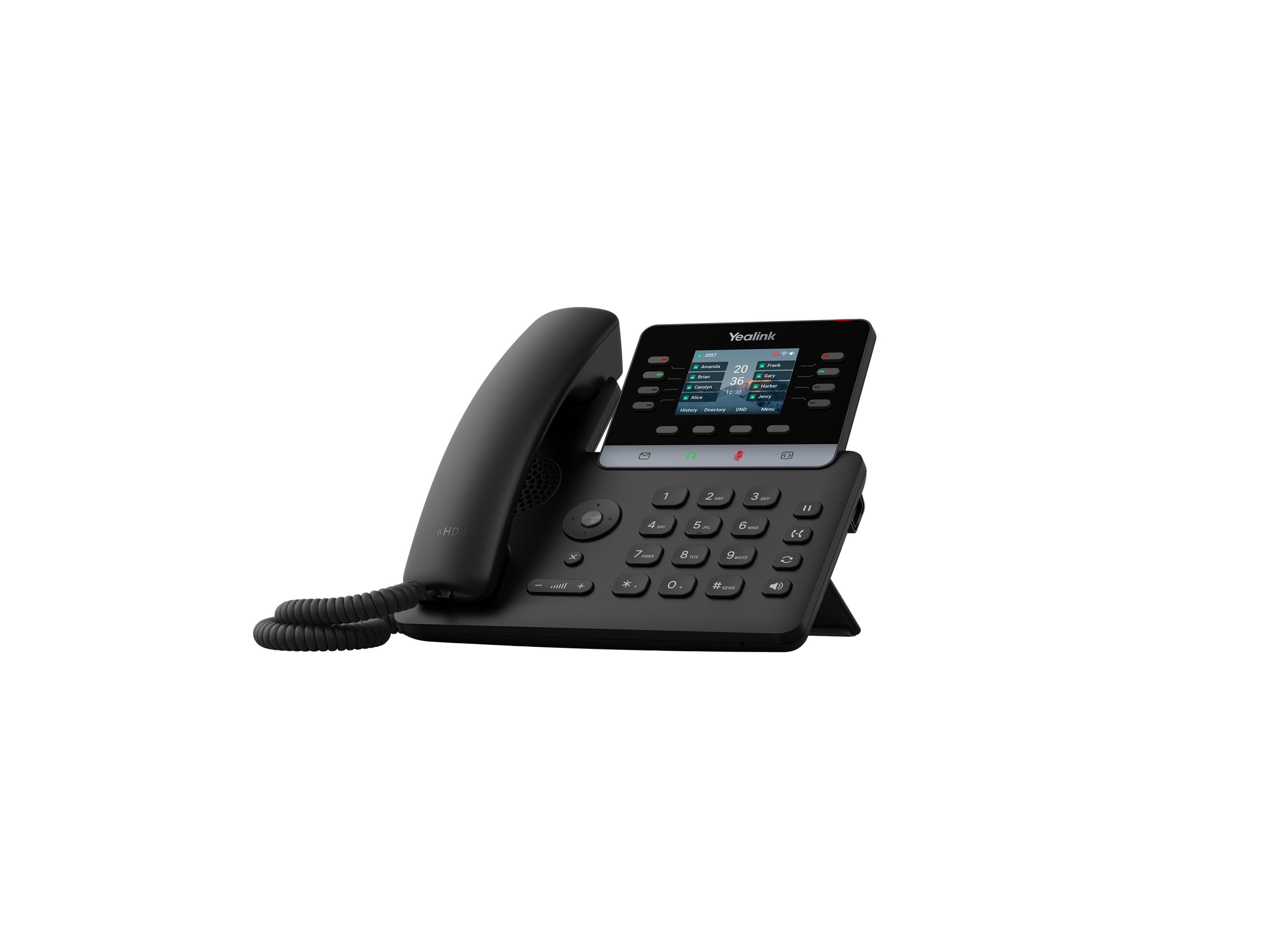 Yealink SIP-T73W VoIP-Telefon Schwarz