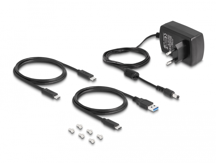 Delock SSD-Dockingstation U.2 USB-C 3.2 Gen 2 Schwarz