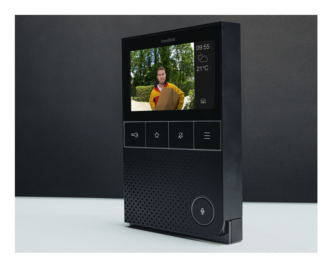 DoorBird A1101 IP Video Innenstation 4" Black Edition