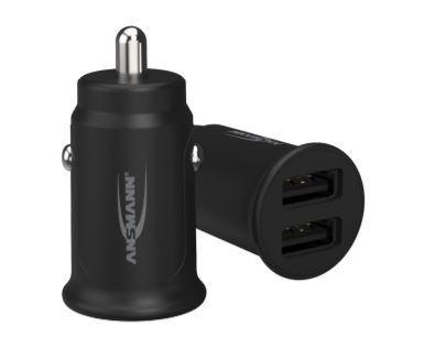 Ansmann CC212 USB-Kfz-Ladegerät 12 W Schwarz