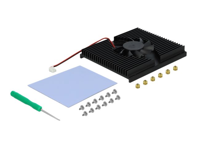 Delock Speicher-Controller 4 x M.2 NVMe Key M PCIe 3.0 x16 Schwarz