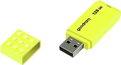 Goodram UME2-1280Y0R1 USB-Stick 128 GB USB Typ-A 2.0 Gelb (UME2-1280Y0R11)