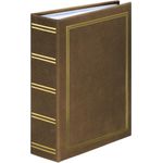 Hama London Fotoalbum Braun 100 Blätter 13 x 18 Gehäusebindung (00007175)