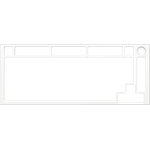 Glorious PC Gaming Race GLO-ACC-P75-TF-EW. Produkttyp: Keyboard top frame, Gerätetyp: Tastatur, Markenkompatibilität: Glorious PC Gaming Race, Kompatibilität: GMMK PRO, Material: Aluminium, Produktfarbe: Weiß (GLO-ACC-P75-TF-EW)