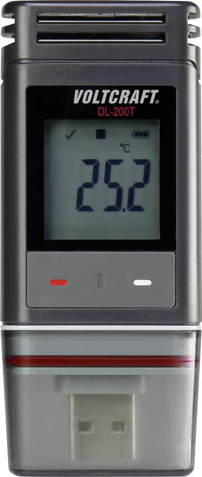 VOLTCRAFT Temperatur-Datenlogger DL-200T Messgröße Temperatur -30 bis +60 °C PDF Funktion (DL-200T)