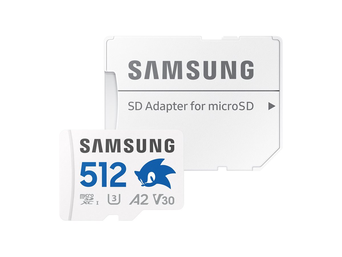 Samsung PRO Plus MB-MD512SA microSDXC Speicherkarte 512 GB 180 MB/s / 130 MB/s Blau/Grau/Weiß
