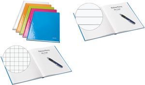 Leitz Notizbuch WOW 46261054 DIN A4 80Bl. kar. grün metallic (46261054)