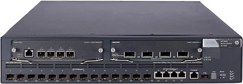 Hewlett Packard Enterprise 5820X-14XG-SFP+ Switch w/2 Interface Slots & 1 OAA Slot Managed network switch L3 Gigabit Ethernet (10/100/1000) 2U Grau (JC106-61101)
