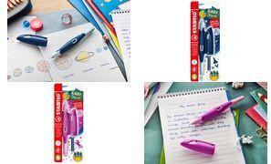 STABILO Füllhalter EASYbirdy 3D DreamWorld R, pink, A Federbreite: A, ergonomischer Schulfüller, rutschfeste - 1 Stück (5014/14-41)