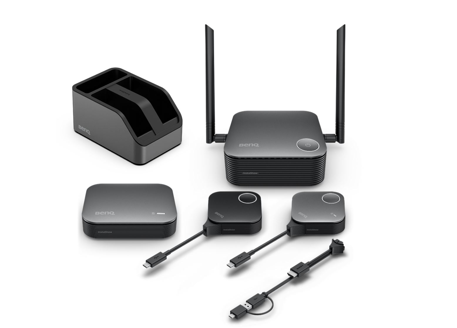 BenQ InstaShow VS25 Kabelloses 4K UHD Präsentationssystem Wi-Fi 6 HDMI USB-C